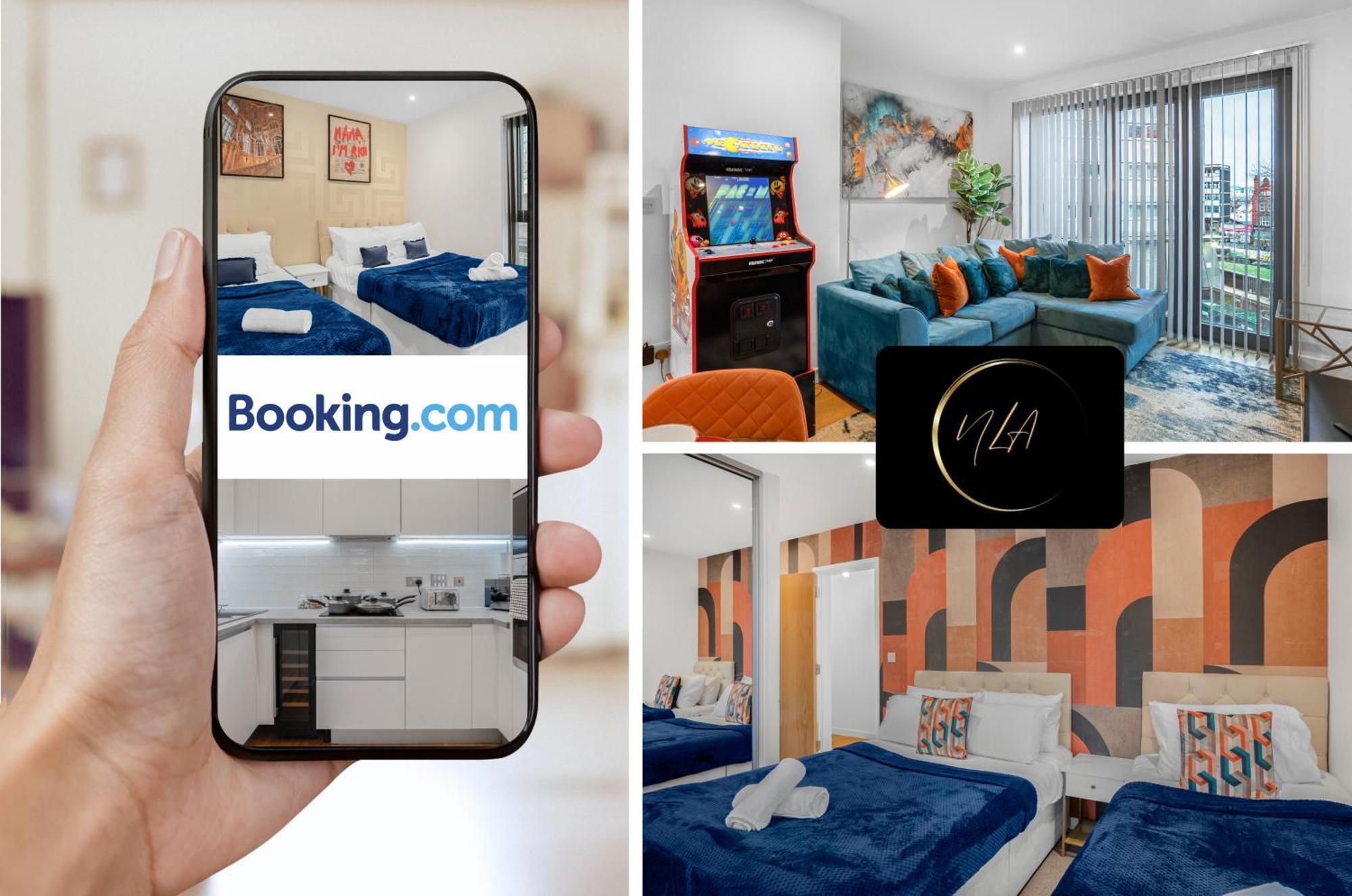 City Centre Apartment With Free Parking, 2 Bathrooms, Netflix And Wifi - Suitable For Contractors And Families - By Noor Luxury Accommodations Birmingham Exterior foto